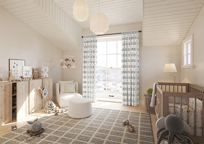 Brum Brum, Journey - Made to Measure Curtains - Image 8